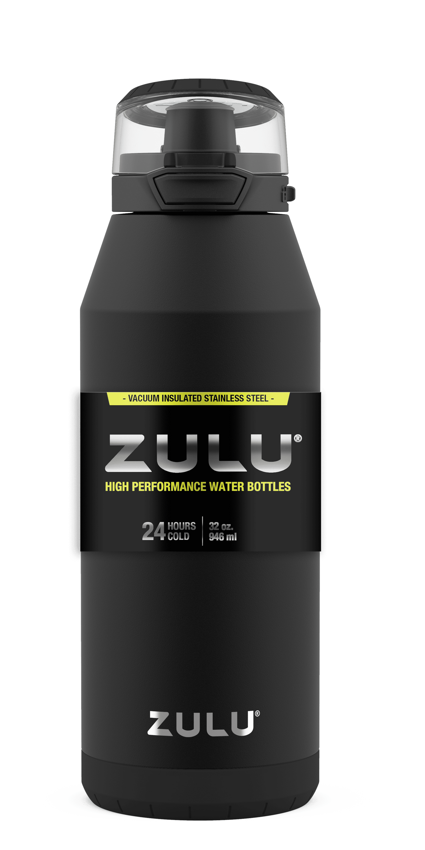 Swift 32Oz Stainless Steel Water Bottle, Black