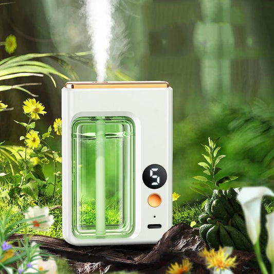 Rechargeable Automatic Timing Essential Oil Diffuser, Aroma Diffuser or Essential Oil, Home Fragrance for Living Room, Bedroom, Office