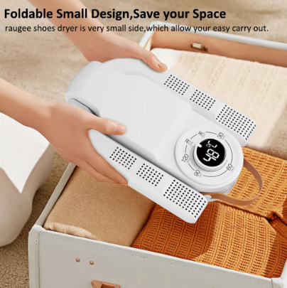 Shoe Dyer, Portable Electric Shoes Boots Glove Dryer and Warmer with Folding and Drying Adjustable Rack, Rapid Heating And Rapid Drying Multi-shoe Universal, Intelligent Timer and Constant Temperature