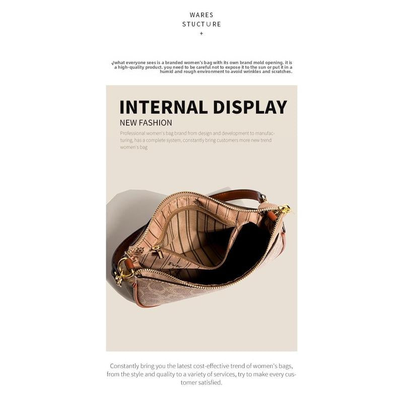 Trendy Floral Underarm Bag, Elegant PU Leather Shoulder Purse, Stylish Designer Crossbody for Versatile Women’S Fashion Holiday Party Gifts Such as Halloween and Christmas