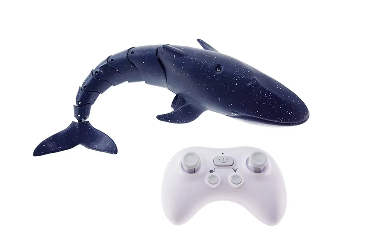 2.4G Simulation Remote Control Animals with Lights Submarine Robots Spray Water Rc Shark Toy Electric Fish Outdoor Kids Toys Boy