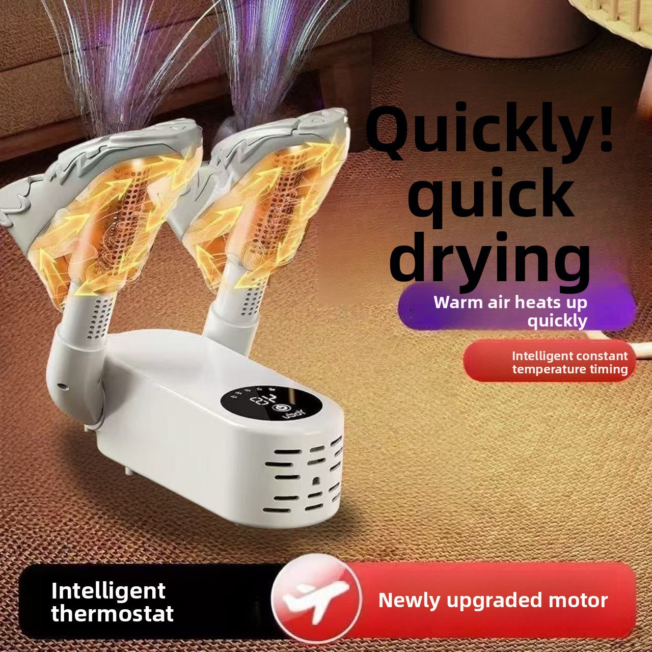 Portable Electric Shoes, Boots, Glove Dryer